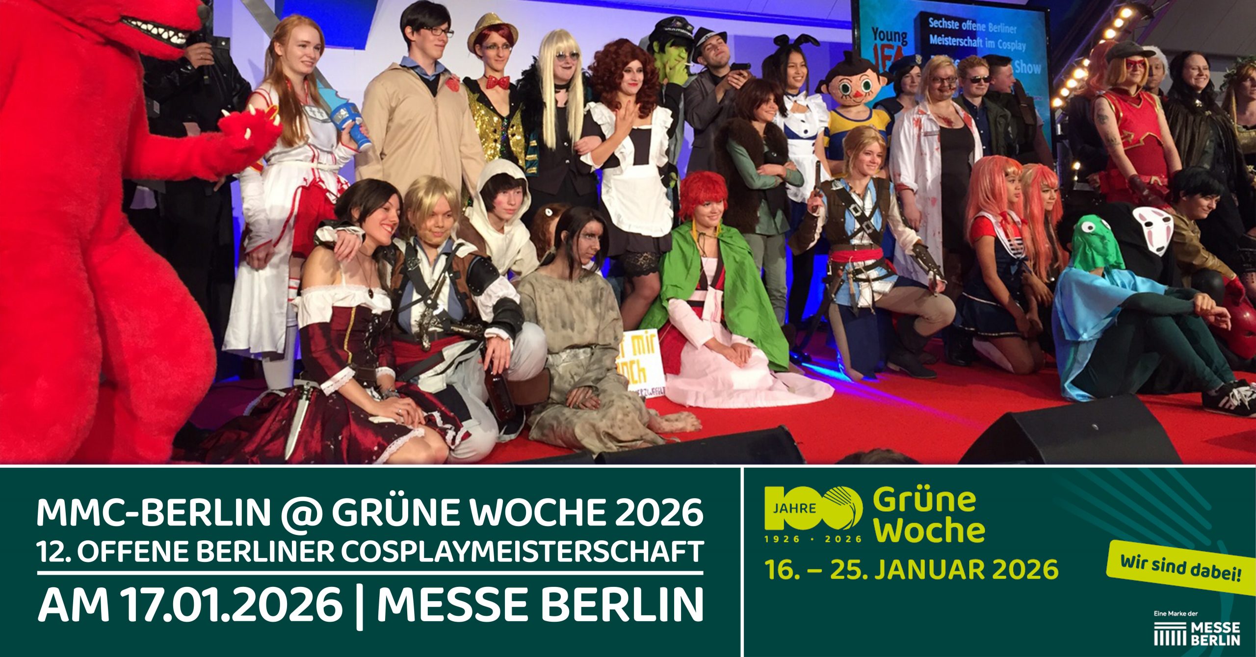 12. Cosplaymeisterschaft Grüne Woche Berlin 2026
